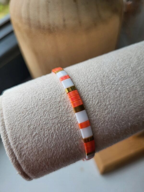 Bracelet Tila corail