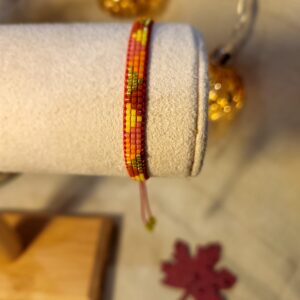 Bracelet tissé triangle