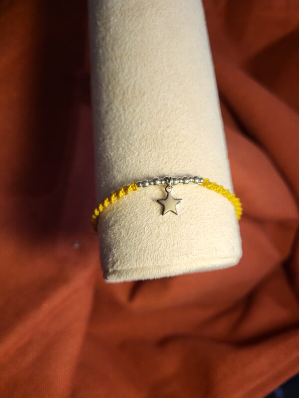 Micro-macramé étoile